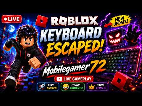 🔴 LIVE NOW! 🚀Playing Roblox KeyboardEscape With Every Viewer | #roblox #shorts