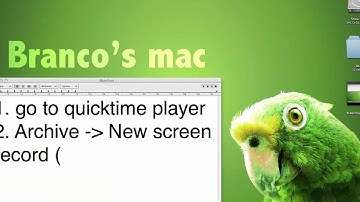 Tutorial 2: How to record a video of your mac screen (no download needed)