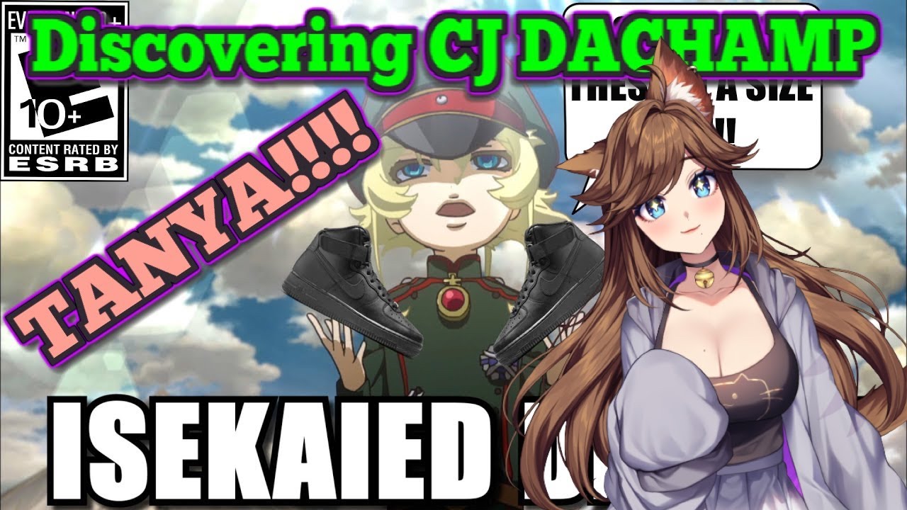 Discovering CJ DACHAMP: Tanya the Isekai Demon Vtuber Reaction