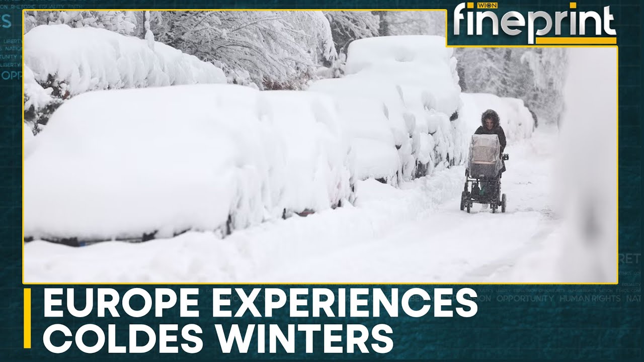 Temperatures drop below minus degrees in parts of Europe | WION Fineprint