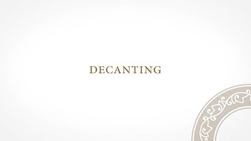 ASI Tutorial: Decanting