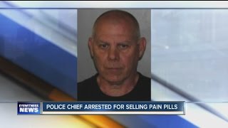 Police chief arrested for selling drugs