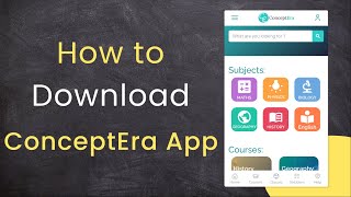 How to download ConceptEra lite app | Launching the ConceptEra lite app | 😇😇 screenshot 5