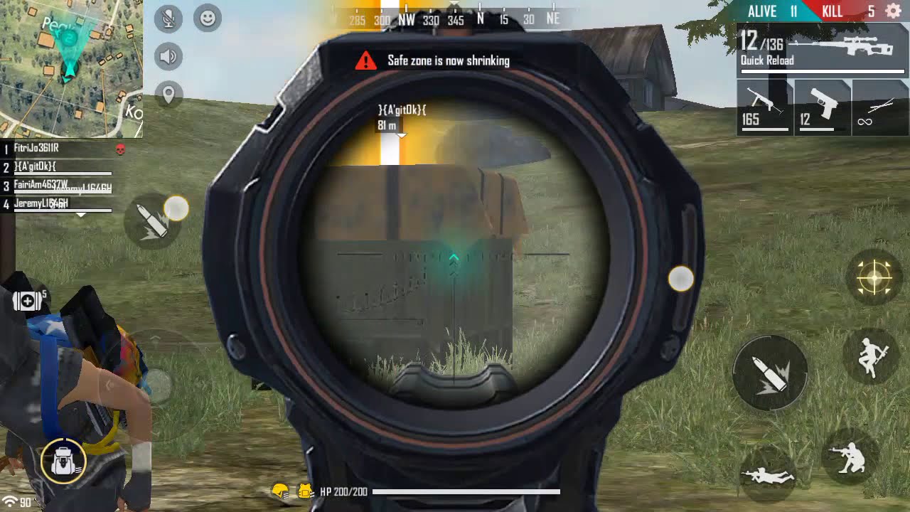 Free Fire My Setting Change 2020 . - YouTube