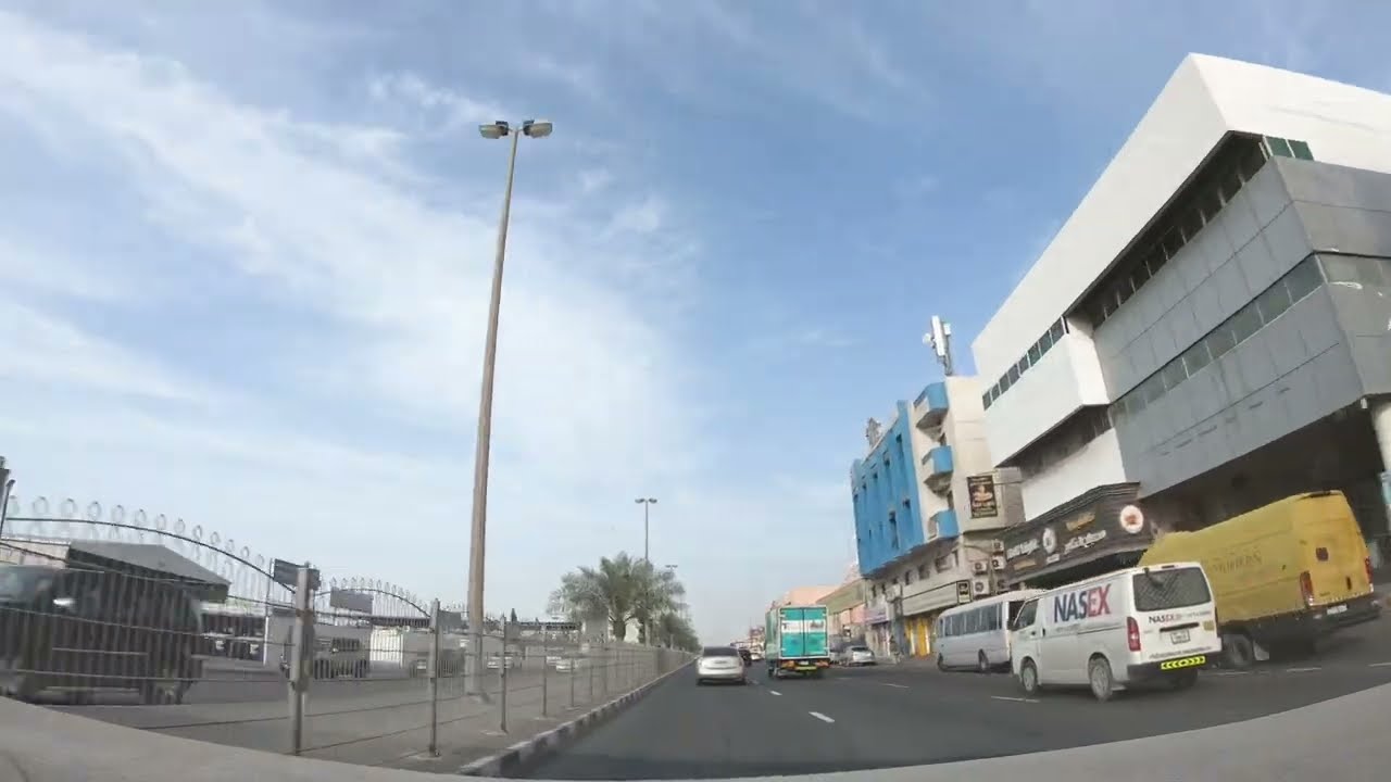 Driving from Al Qusais Industrial Area Dubai to Sharjah Industrial Area