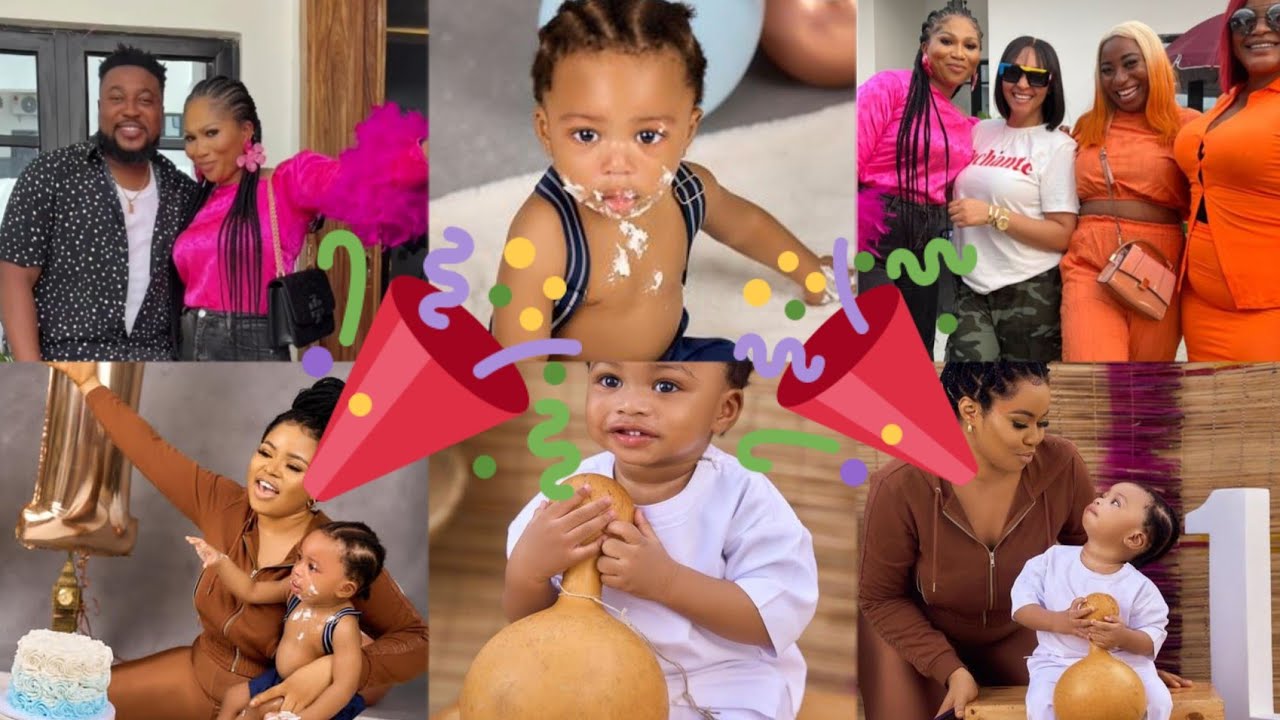 Nosa Rex Nollywood celebrity friends celebrates his son's birthday ...