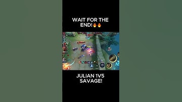 JULIAN 1v5 SAVAGE!