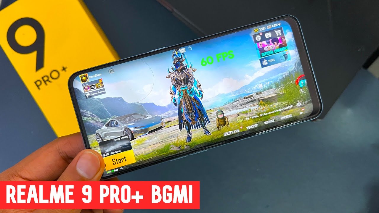 REALME 9 PRO PLUS FREE FIRE GAMEPLAY⚡REALME 9 PRO PLUS FREE FIRE GAMING  TEST