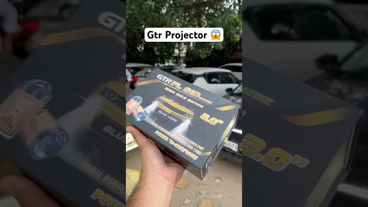 Gtr Fog Lamp Projector 🔥😱