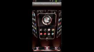 Techno RED 3D Premium HD Next Launcher Theme screenshot 2