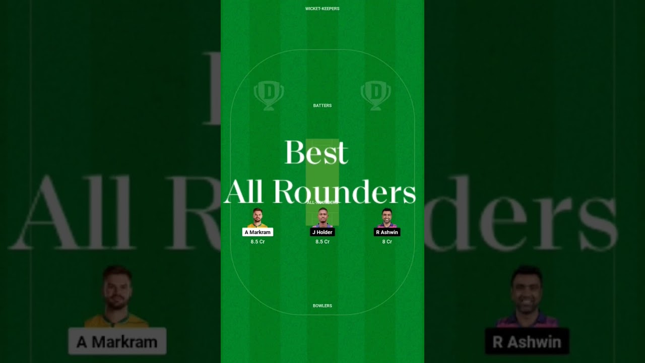 SRH vs RR GL Team Today