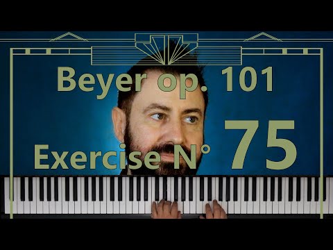 Piano tutorial - Beyer Op. 101 esercizio N° 75