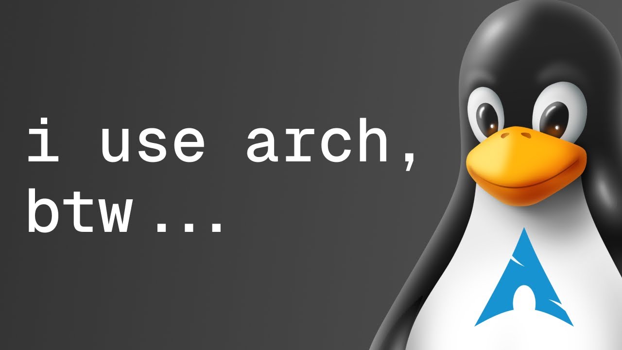 My Arch Linux + KDE setup - YouTube