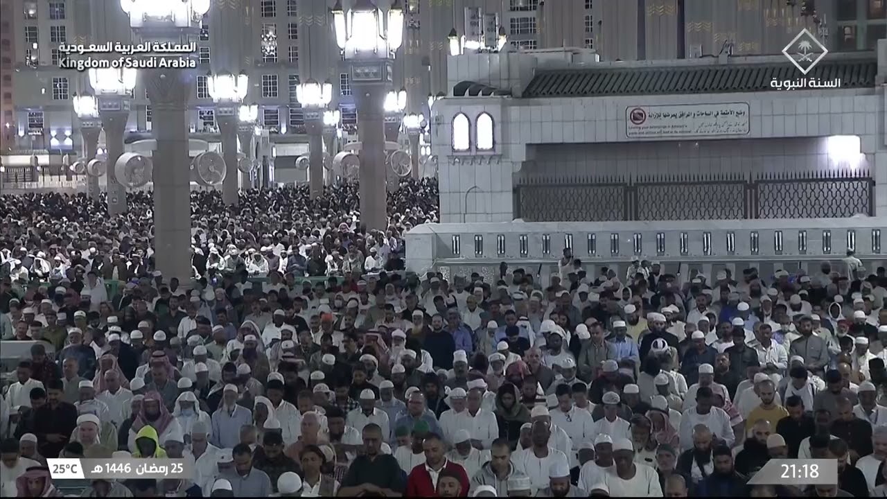 صلاة التراويح للشيخ خالد المهنا ليلة 26 رمضان 1446هـ - الثلاث التسليمات الأولى