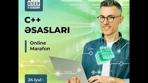 C++ Əsasları. Dərs 2: Dəyişənlər