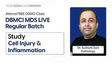 Dr. Sushant Soni | Pathology | Free Demo Class | DBMCI MDS
