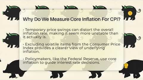 Why Do We Measure Core Inflation For CPI? - Inflation Insight Channel