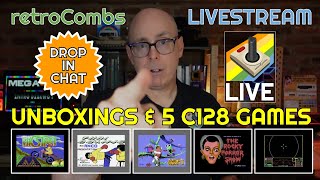 I Try 5️⃣ Commodore 128 Games, LIVE! Better than Commodore 64 Games