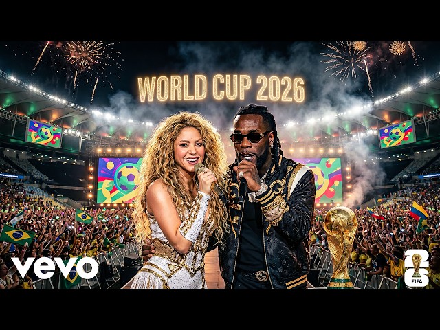 SHAKIRA x BURNA BOY – Pelé, Maradona… (Official FIFA World Cup 2026 Song) | Video Clip