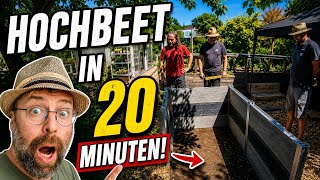 Raised Garden Bed in 20 Minutes?! – Challenge at the Farm & Cellar Festival Brensbach @Chilisbunt...