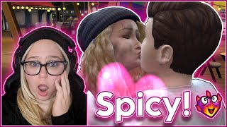 Our homeless sim got SPICY 😱😍 Sims 4 @Plumbobi