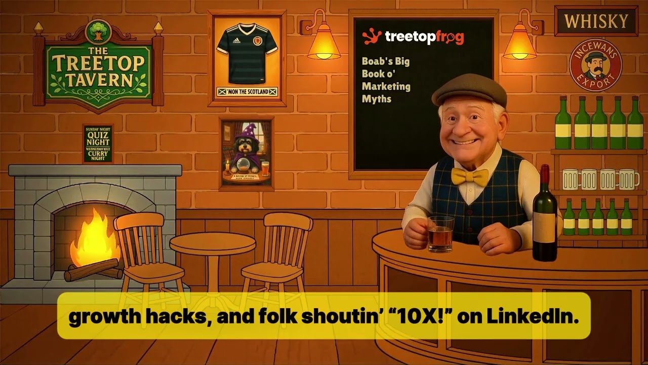 Boab's Big Book o' Marketing Myths - A Digital Marketing Self Help Book | The TreeTop Tavern