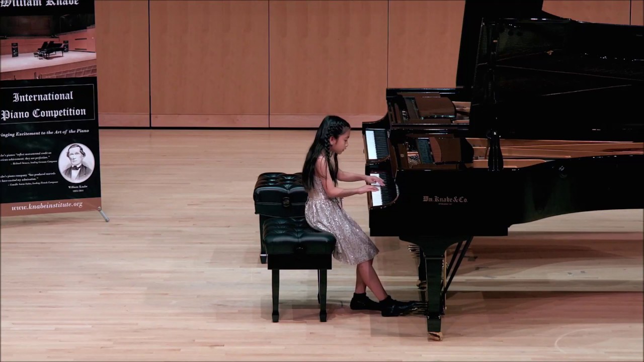 2019 William Knabe International Piano Competition Div 1 (ages 7-9), Cameron Hoang