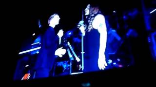 Video thumbnail of "Ronan Keating & Melanie C - "No Matter What" no Mission Concert em Napier."