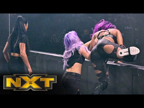 The Way brutally attack Shotzi Blackheart & Ember Moon: WWE NXT, April 27, 2021