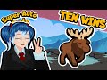 CRAZY MOOSE VALUE! INSANE TEN WINS RUN | Super Auto Pets