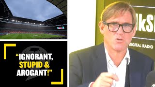 "IGNORANT, STUPID & ARROGANT!" Simon Jordan is against England fans booing national anthems