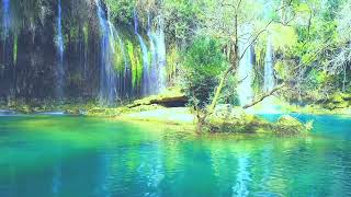 #Soft Relaxing tune,Mountain River,playing with nature,like,# screenshot 1