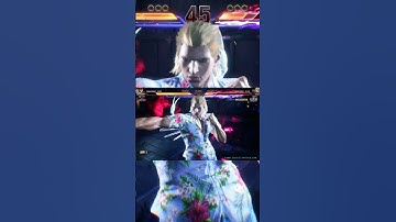 Tekken 8 player is winning by spamming only 1 button  #tekken #tekken8 #eddygordo #bot #ign #gaming