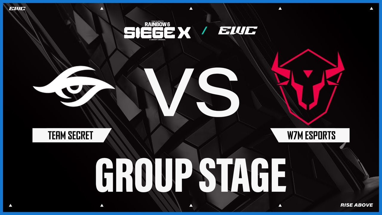 Team Secret vs w7m esports | R6 Siege X at EWC 25 - Day 1 - Group Stage