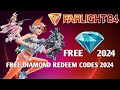 FARLIGHT84 FREE DIAMOND #farlight84  || REDEEM CODE  JANUARY 2024