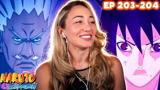 RAIKAGE vs SASUKE!! - NARUTO SHIPPUDEN Episode 203 & 204 REACTION