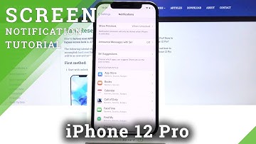 How to Preview Notifications on iPhone 12 Pro – Screen Lock Notifications