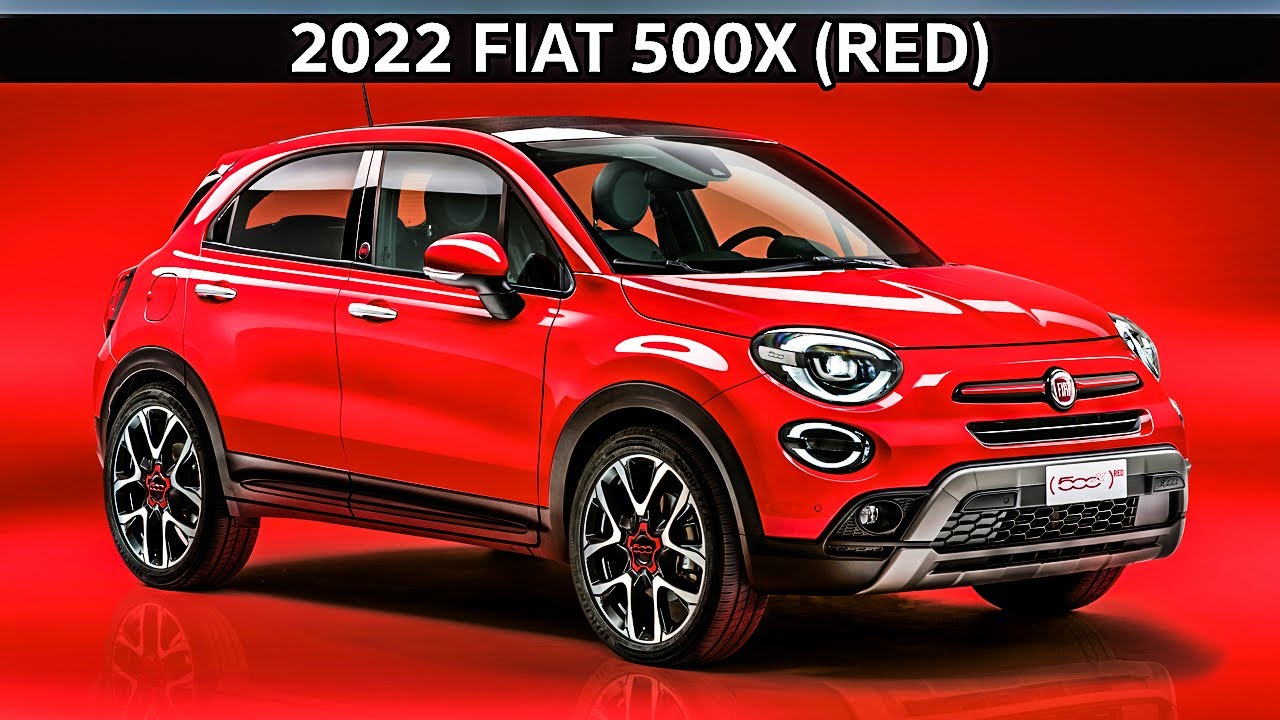 FIAT クロスバイク レッド 2022 Fiat 500X (RED) - YouTube