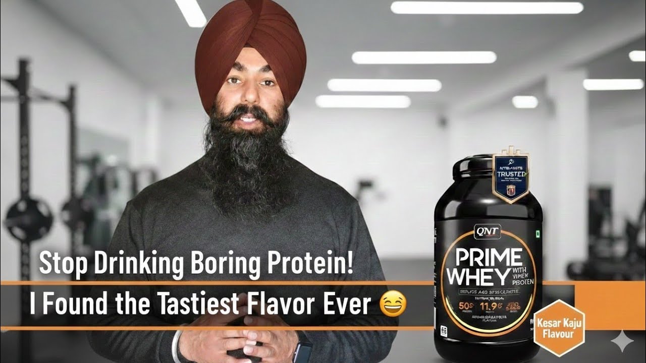 Stop Drinking Boring Protein! I Found the Tastiest Flavor Ever 😋 | The fit singh| QNT 