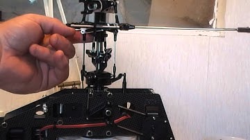 HEAD SET UP PART 3 of 3 Trex 600 ESP super Combo