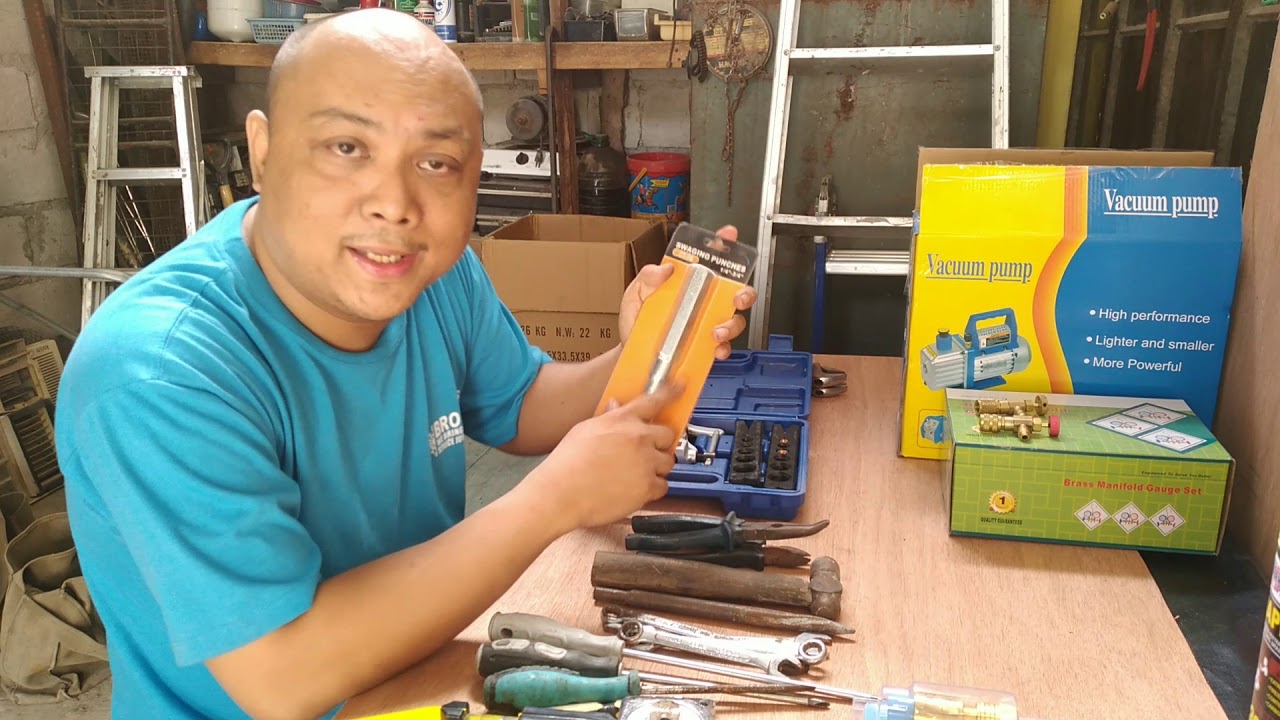 Basic Tools for Split Aircon installation YouTube