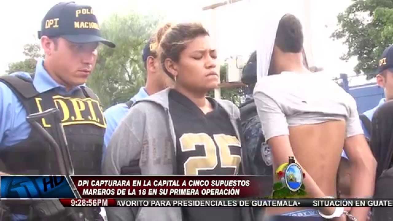 DPI captura a 5 supuestos pandilleros de la mara 18 en Comayagüela.