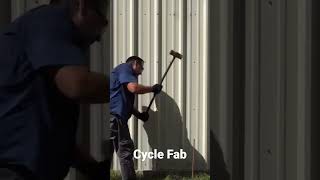 Hammer Time! #shorts #cyclefab #powdercoating