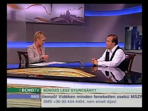 Dr. Gaudi-Nagy Tams az Echo TV-ben 2010.09.15.