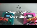 #183 Voltage Regulator Cheat Sheet