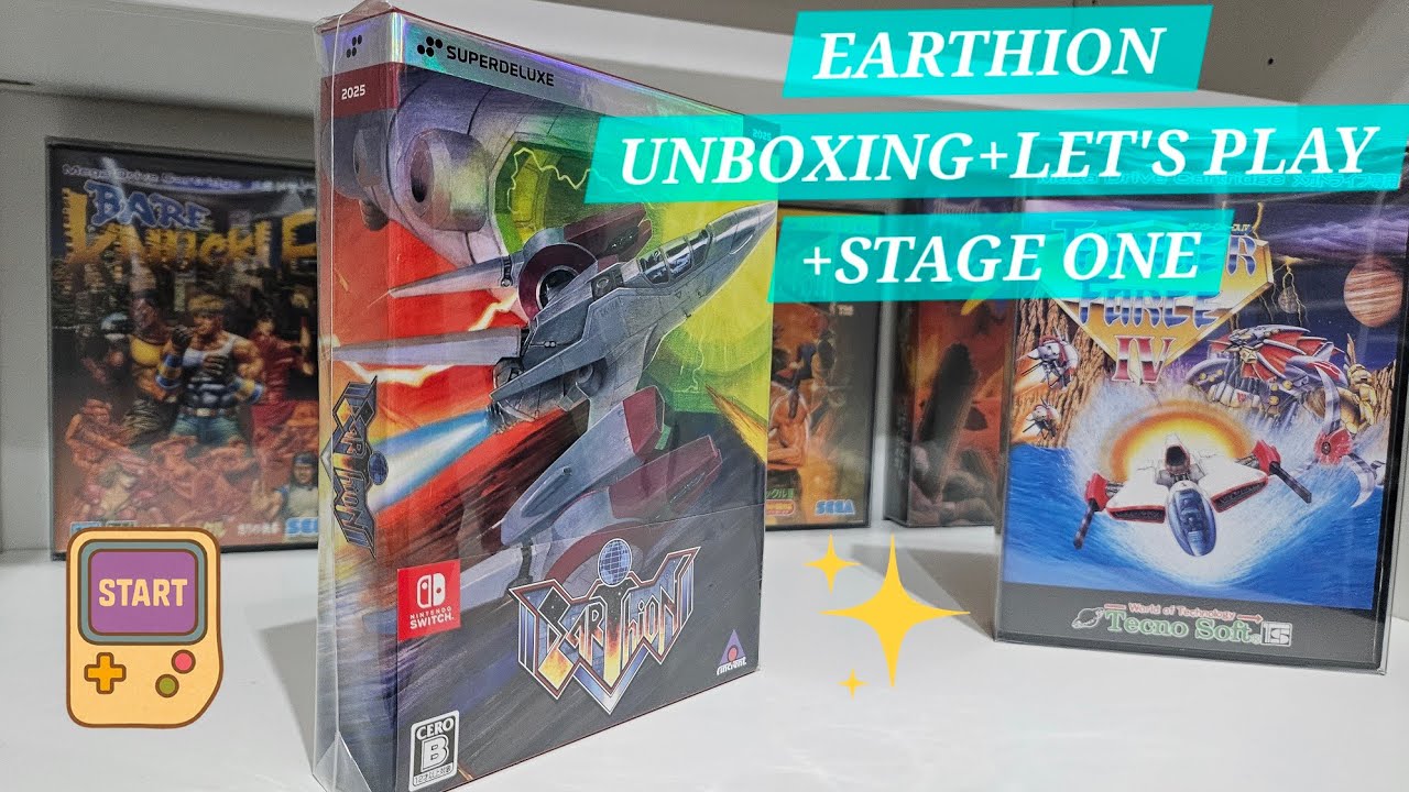 EARTHION SUPER DELUXE UNBOXING +LET'S PLAY STAGE 1 