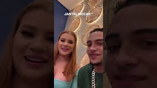 Caio E Daylane Jantando No Restaurante