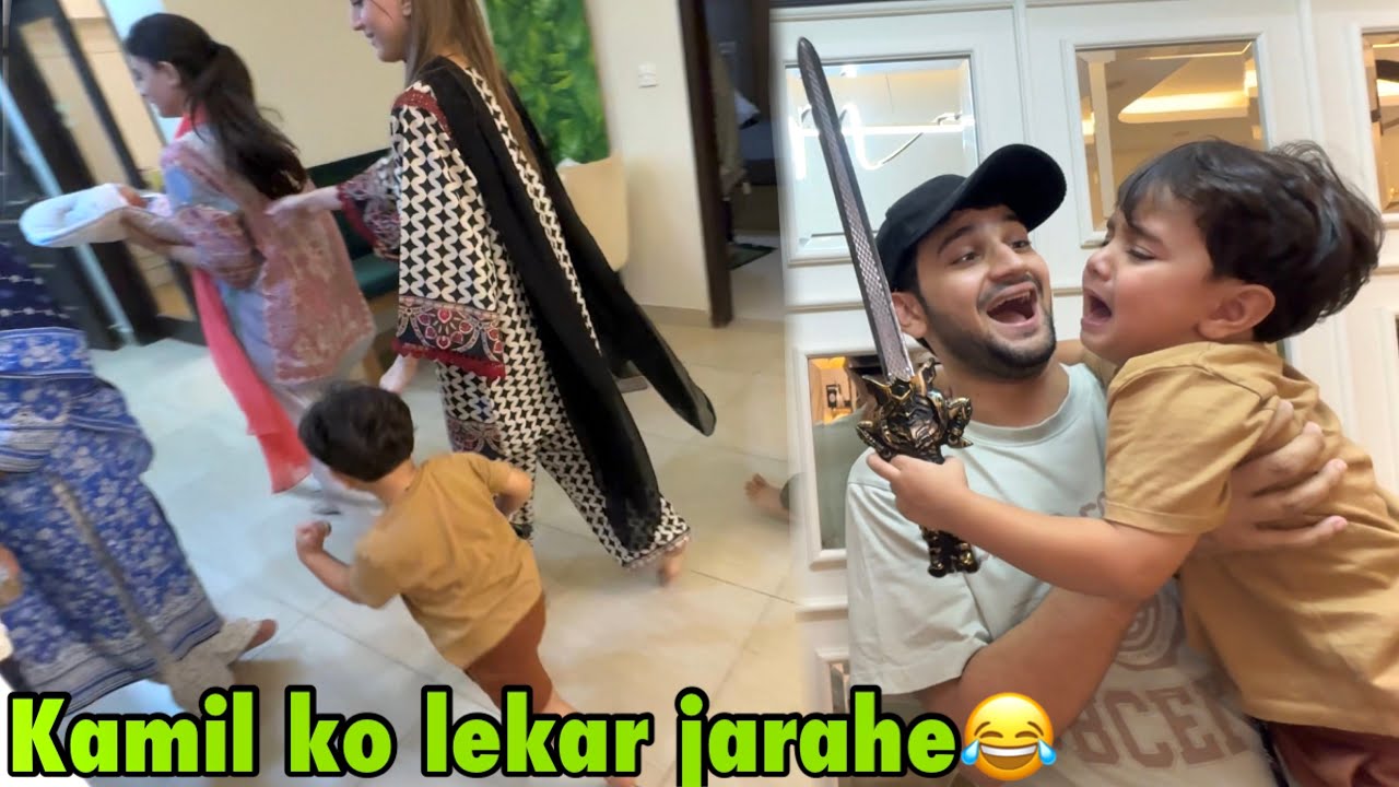 Бабушка Камиля забирает его с собой. Бэзилу будет плохо. Уморительный розыгрыш.