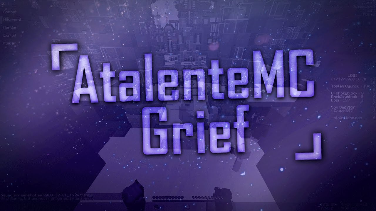 Play.Atalentemc.PW Server Grief | +150 [ON]