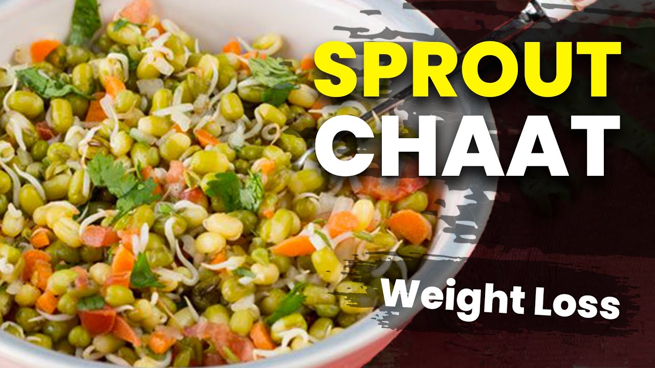 Easy And Quick Sprout Chaat How To Make Weight Loss Recipe In Hindi